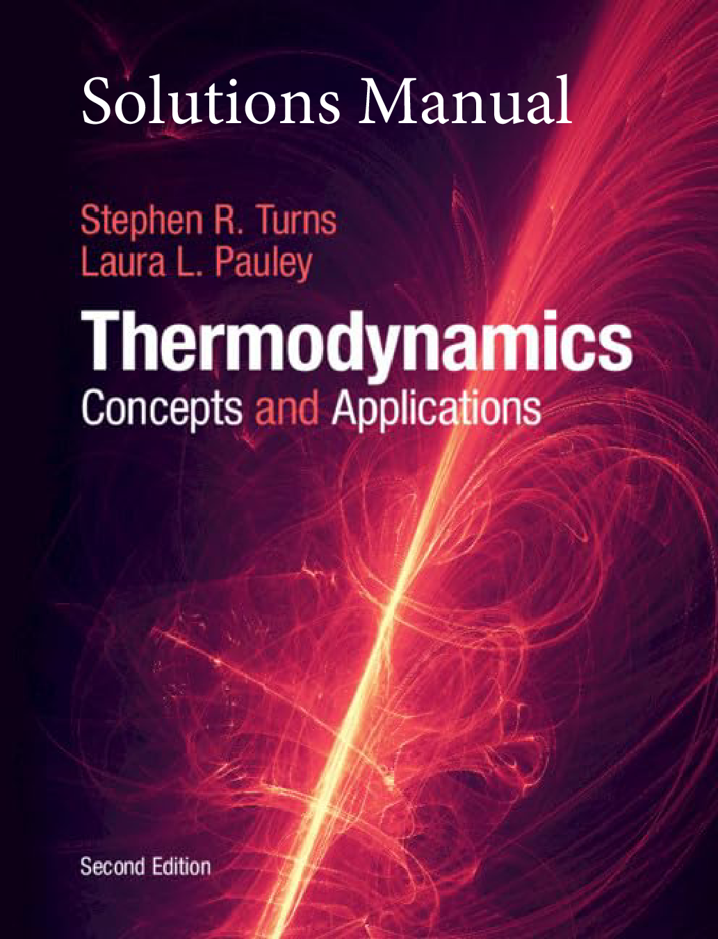 Thermodynamics: Concepts and Applications, 2nd Edition Solutions Manual