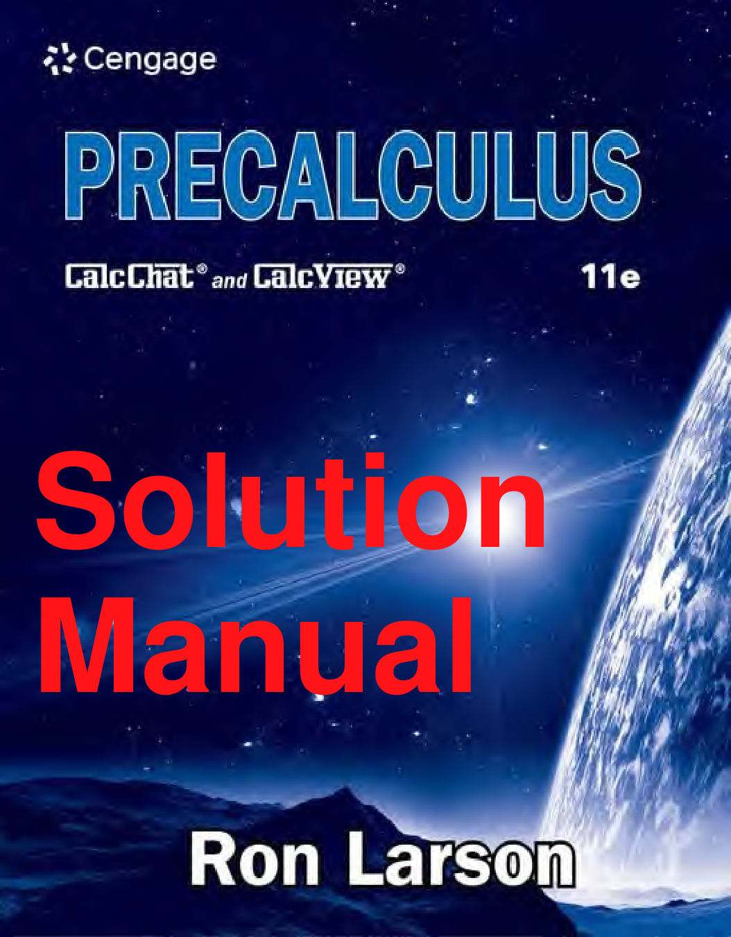 Precalculus, 11th Edition Solutions Manual