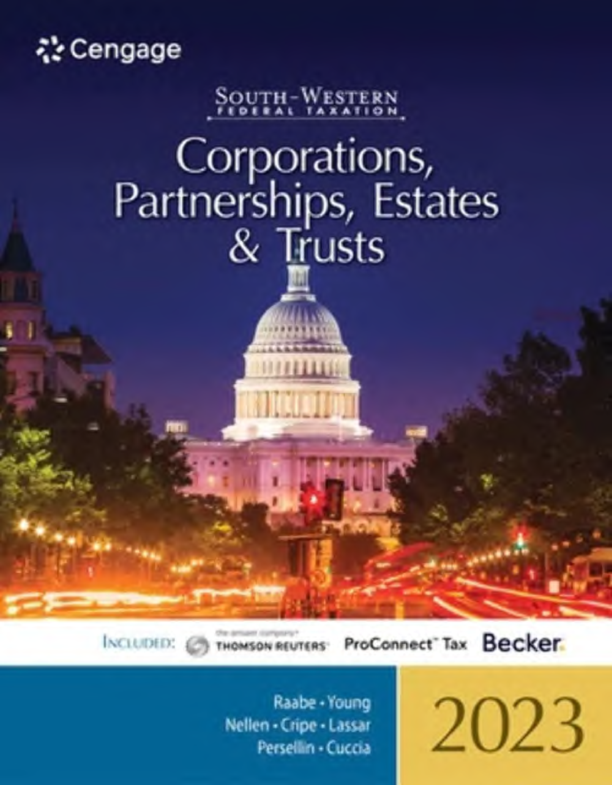 South-Western Federal Taxation 2023: Corporations, Partnerships, Estates and Trusts, 46th Edition Solutions Manual