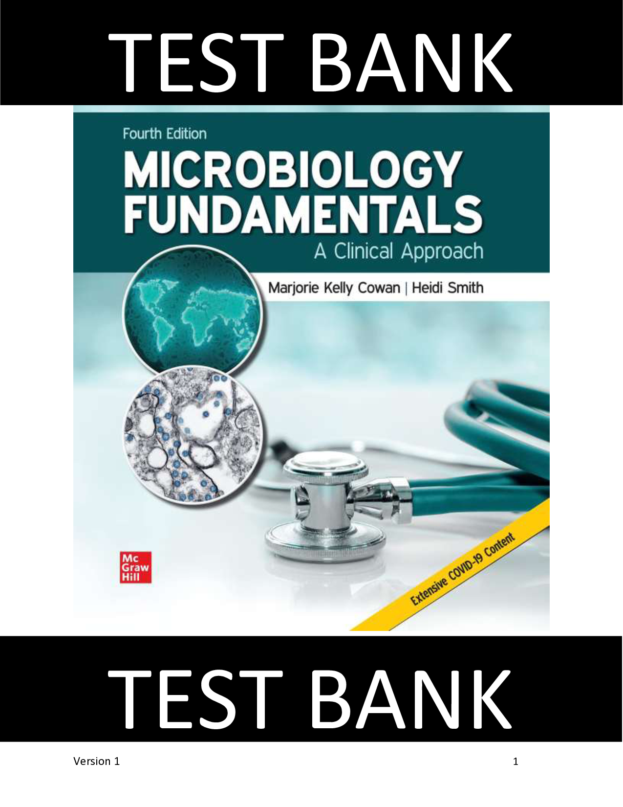 Microbiology Fundamentals: A Clinical Approach, 4th Edition Test Bank