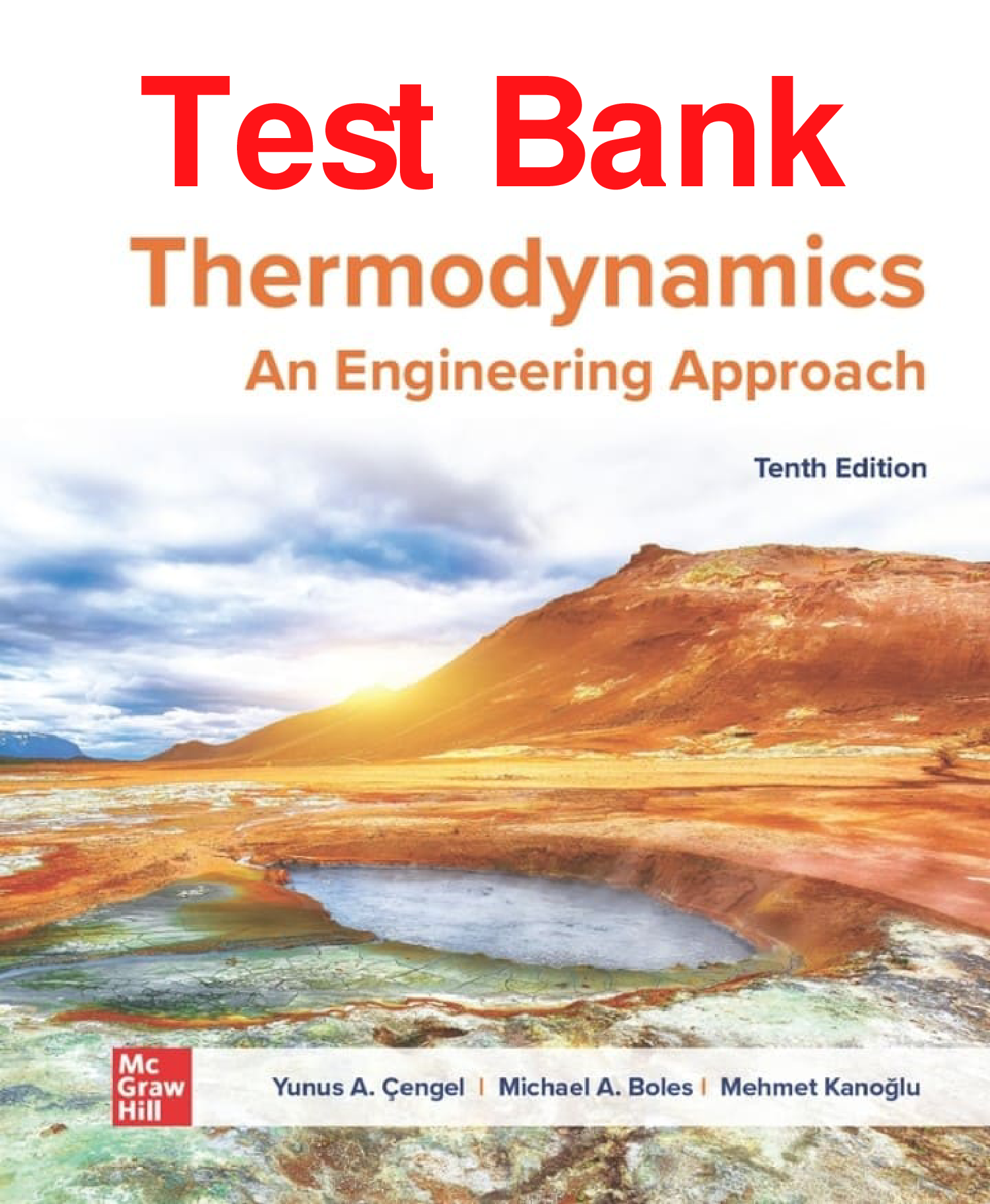 Thermodynamics: An Engineering Approach, 10th Edition Test Bank