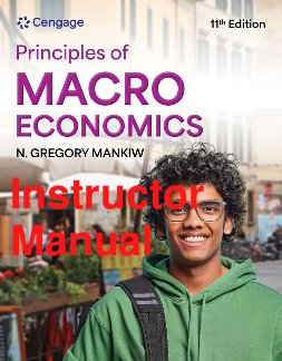 Mankiw's Principles of Economics, 11th Edition Instructor Manual