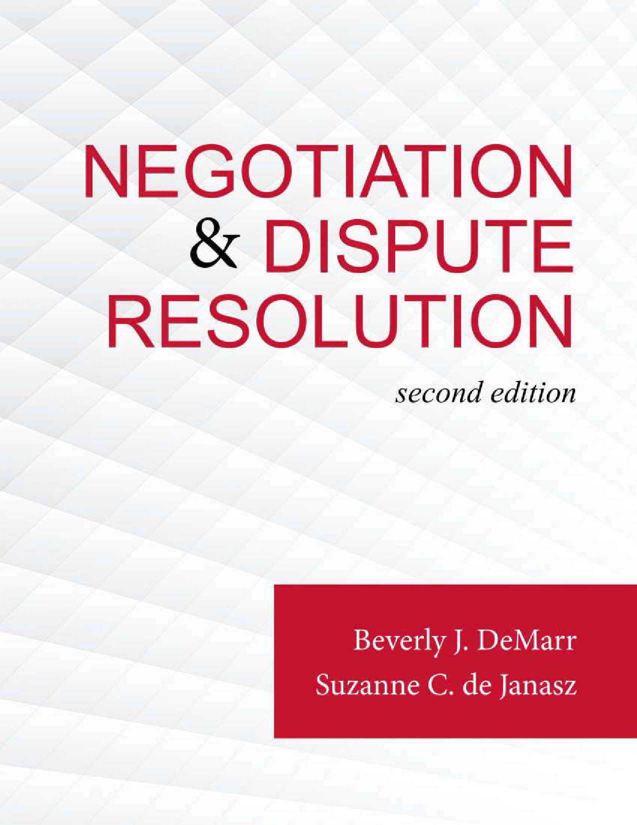 Negotiation & Dispute Resolution, 2nd Edition Ebook