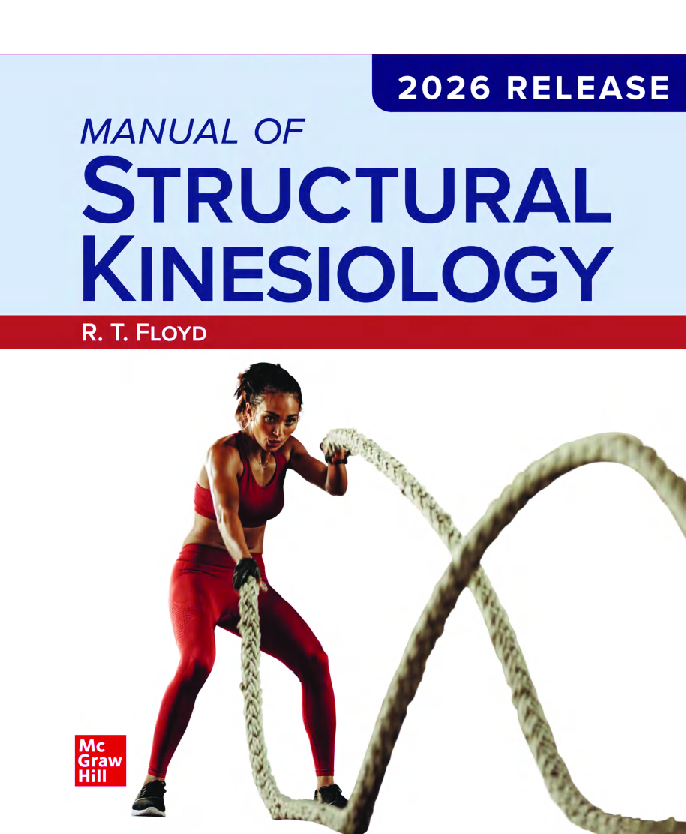 Manual of Structural Kinesiology, 2026 Release by R. T. Floyd