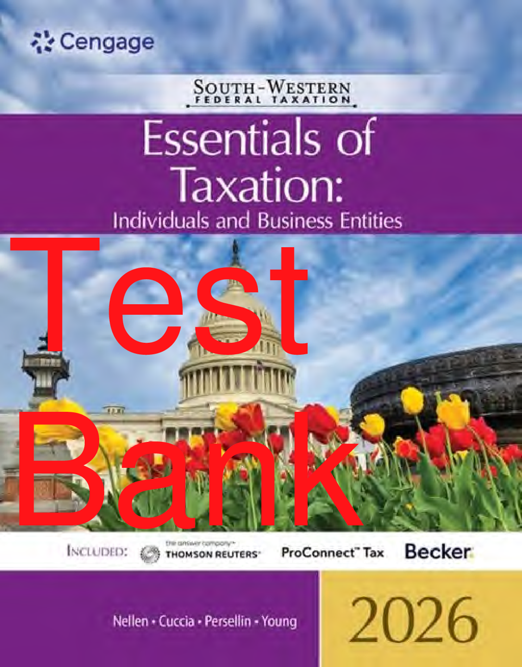 South-Western Federal Taxation 2026: Essentials of Taxation, 29th Edition Test Bank