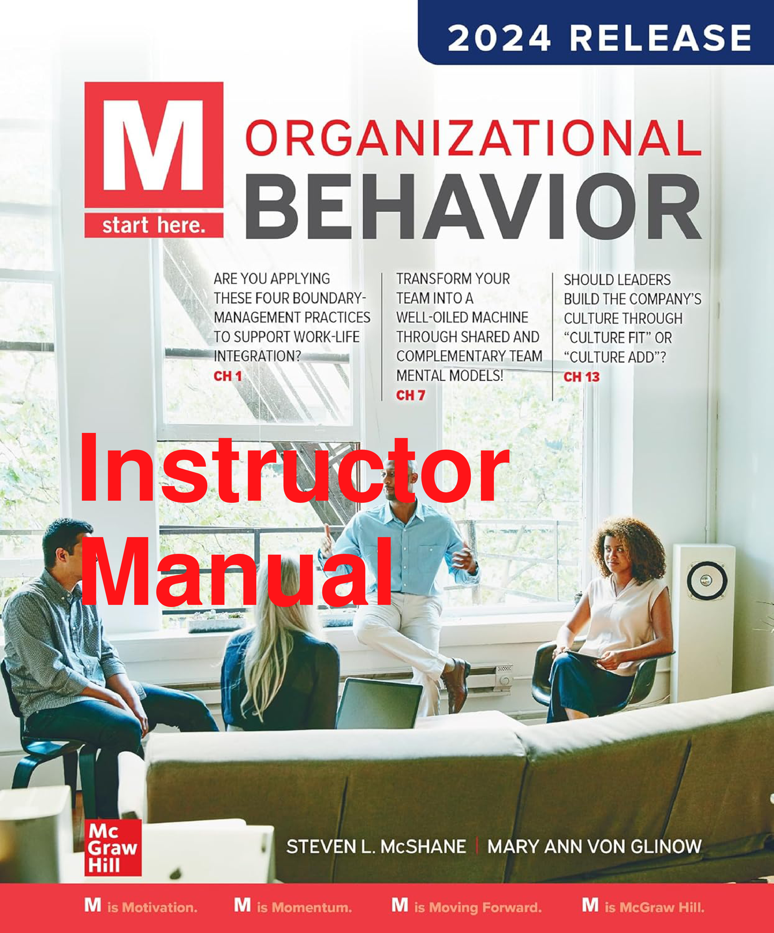 M: Organizational Behavior 2024 Instructor Manual