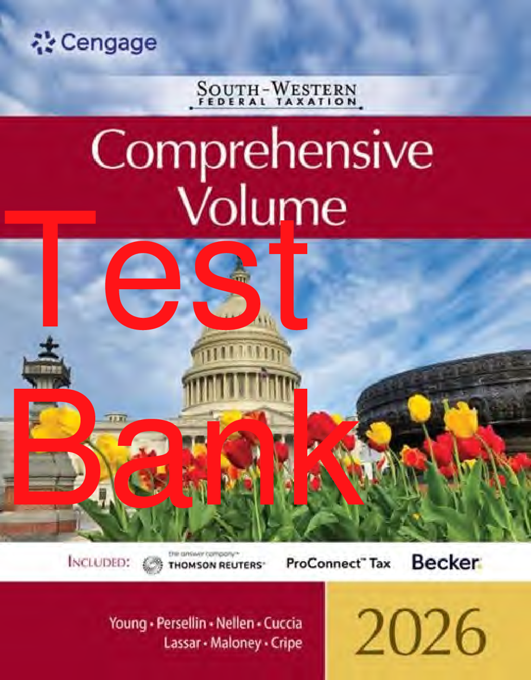 South-Western Federal Taxation 2026: Comprehensive, 49th Edition Test Bank