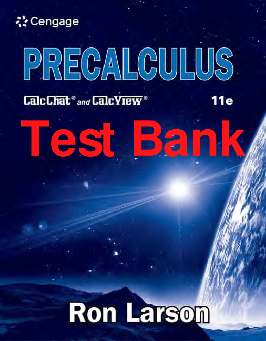 Precalculus, 11th Edition Test Bank by Ron Larson