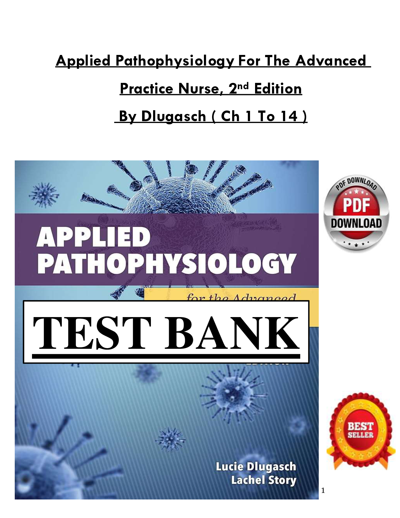 Applied Pathophysiology for the Advanced Practice Nurse, 2nd Edition Test Bank
